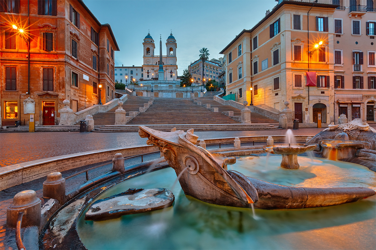 Mercatino di piazza di Spagna - Roma